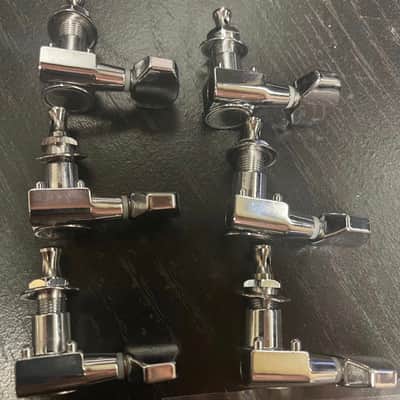 G&L Tribute S-500 tuners and neck back plate 2023 - Chrome image 2