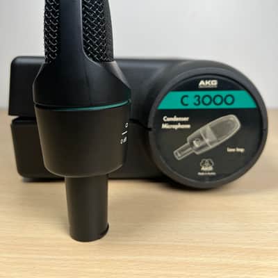 AKG C3000 High Performance Large-Diaphragm Condenser Microphone Mid 90s - Black image 6