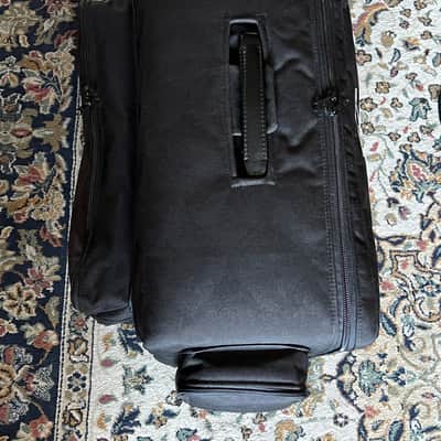 Studio Slips Gig Bag for Mesa Boogie Triple Crown TC-50 Combo OR Badlander 50 Combo Amp - Black - with pockets for nano+ pedalboards, amp footswitch, cables and more! image 2