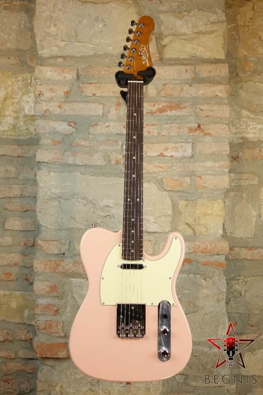 JET GUITARS JT300 PKR - Telecaster Roasted Maple Neck & Rosewood - Pink image 1