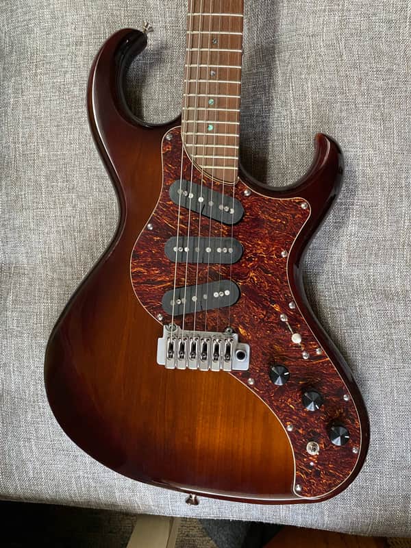 Rick Turner Electroline Guitar - Roasted Ash Sunburst image 1