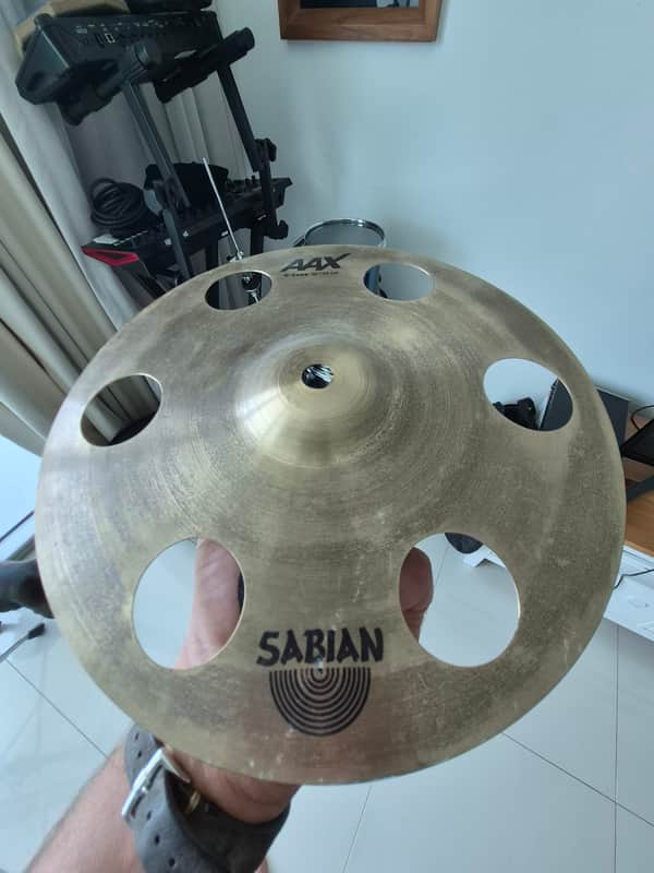 Sabian 10" AAX O-Zone Splash Cymbal 2007 - 2018 - Natural image 1