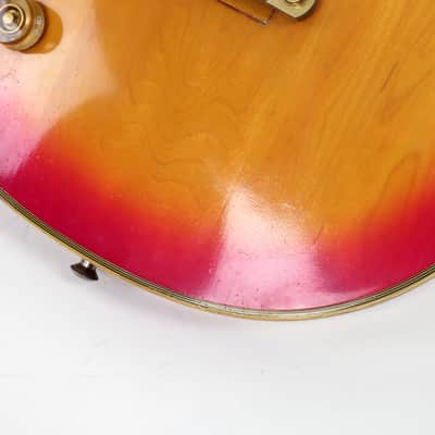 1977 Gibson Les Paul Custom Left Handed Vintage Players Condition - Cherry Sunburst Finish & Ebony Fingerboard - Lefty! image 17