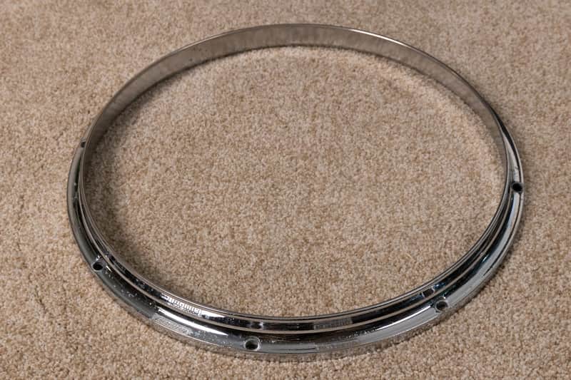 Vintage Ludwig 13" Twin Channel Die Cat Hoops image 1