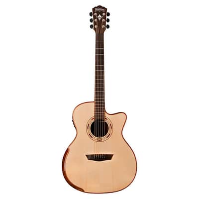 Washburn G25SCE Comfort Deluxe 25 Series Grand Auditorium Cutaway Acoustic Electic Guitar image 11