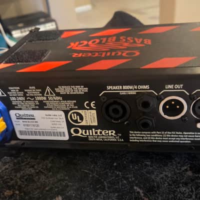 Quilter Bass Block 800 Ultralight 800-Watt Bass Amp Head 2010s - Black image 2
