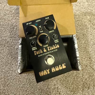 Way Huge WM91 Smalls Pork & Pickle Bass Overdrive & Fuzz 2019 - Present - Black