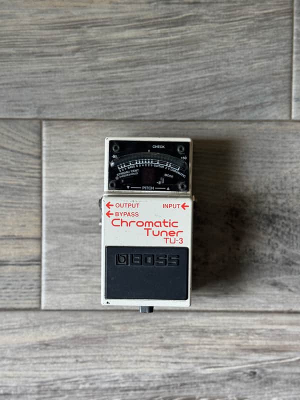 Boss TU-3 Chromatic Tuner 2009 - Present - White image 1