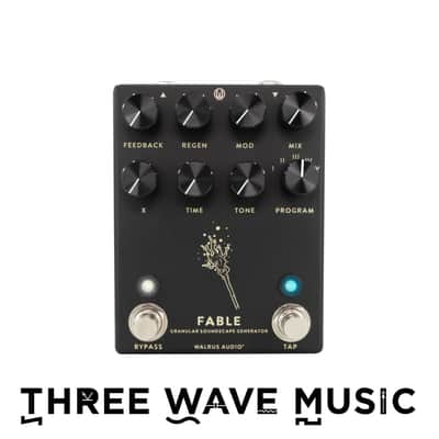 Walrus Audio Fable - Granular Soundscape Generator (Black) [Three Wave Music] image 1
