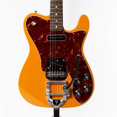 Fender Custom Shop Greg Fessler Masterbuilt 1972 Custom Deluxe Telecaster NOS 2016 - Capri Orange image 1