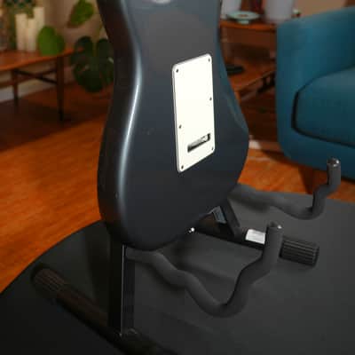 2012 Fender American Standard Stratocaster – Charcoal Frost Metallic (7.3 lbs) w/ CS Pickups & TSA OHSC image 15