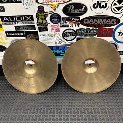 Paiste 602 14 inch Pre Serial Hi Hats image 5