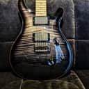PRS Custom 24 Wood Library 2021 Charcoal Fade Black Burst - LTD edition - MINT