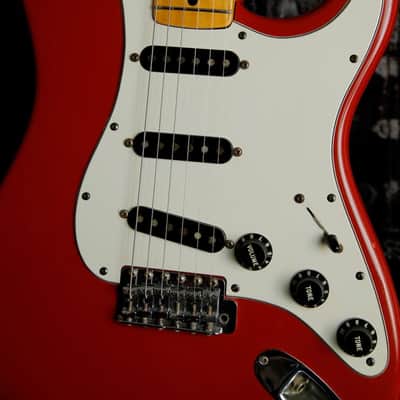 Fender International Series Stratocaster Morocco Red 1981 Vintage Guitar Pre-Owned image 3