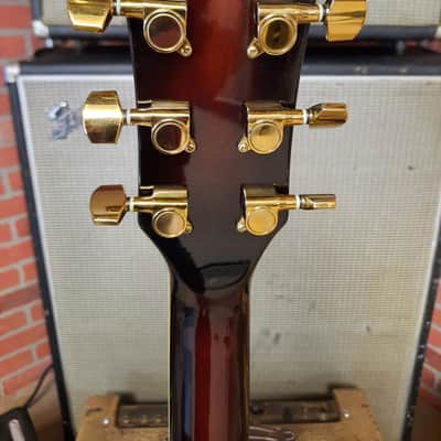 Ventura V3VS Vintage Sunburst Thin Body Acoustic/Electric image 8