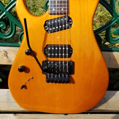 1995 HAMER USA Diablo LEFT HANDED Lefty - Transparent Amber image 6