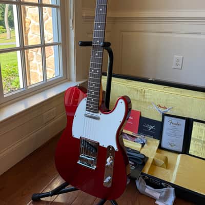2026 Fender Custom Shop Telecaster Custom Deluxe W25 Limited Edition NOS - Candy Apple Red image 4