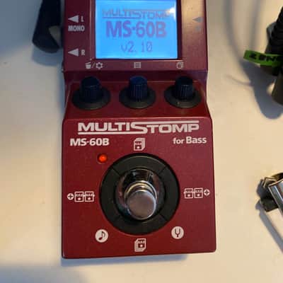 Zoom MS-60B MultiStomp 2013 - 2016 - Red image 1