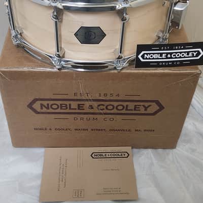 Noble & Cooley *Pre-Order* Horizon Series 6.5x14" Maple/Mahogany Hybrid Snare Drum in Natural Satin & Chrome Hardware | Made in the USA | Special Order | Authorized Dealer image 1