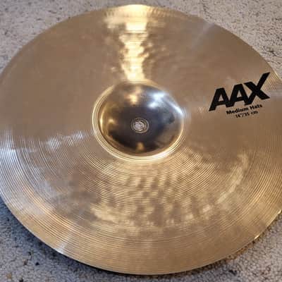 🔔 SABIAN AAX Medium Hi-Hats – Brilliant 14" – Unplayed (Opened Only to Photograph) image 6