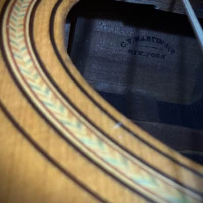 1870s Martin 2-20 Parlor Guitar, Adirondack Spruce & Brazilian RW **Neck Replaced** image 24