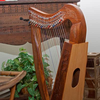 Roosebeck HPXAC | PIXIE HARP 19-STRING CHELBY LEVERS. New with Full Warranty! image 2