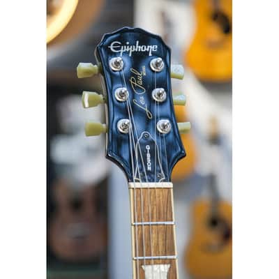 2001 Epiphone Les Paul Standard ebony image 3