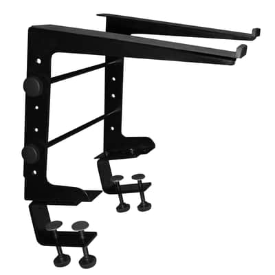 Ultimate Support JS-LPT100 JamStands Series Single-tier, Multi-purpose Laptop/DJ Stand with Stand Alone Base image 4