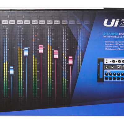 Soundcraft Ui24R 24 Input Digital Mixer w/Wifi+App Control Ui 24R+DBX Crossover Bild 14