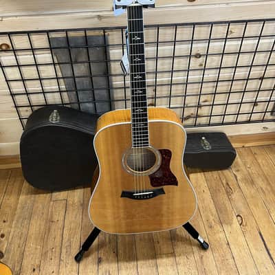 Vintage 1995 Taylor 610 Dreadnought Acoustic Guitar – Natural image 2
