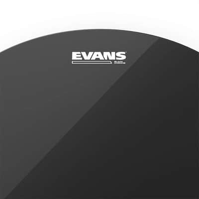 Evans 10" Black Chrome Drum Head, 10 Inch Tom Batter Drumhead - TT10CHR image 4