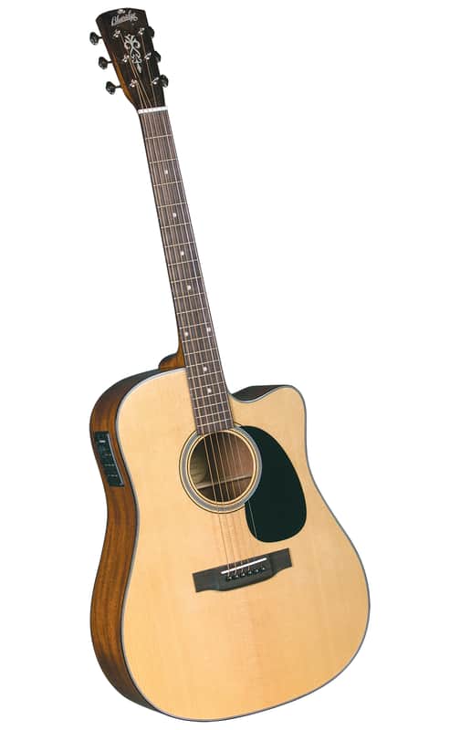 Blueridge BR-40CE Contemporary Series Dreadnought Cutaway with Electronics Natural image 1