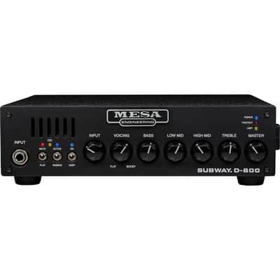 Mesa/Boogie Subway D-800 Compact Bass Guitar Amplifier Head image 1
