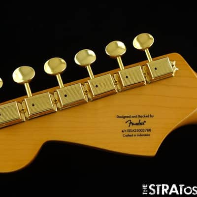 Fender FSR Squier Classic Vibe 50s Stratocaster Strat, NECK & GOLD TUNERS Maple image 6
