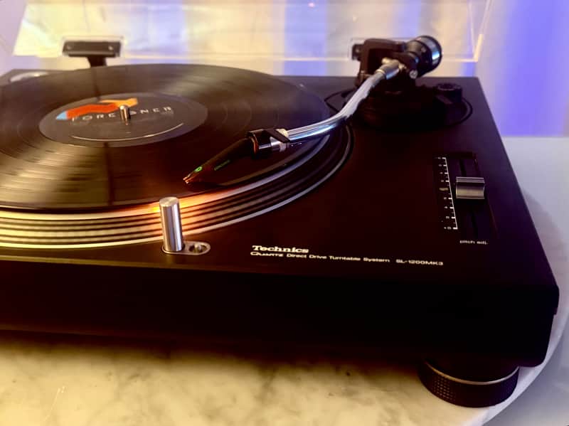 🚀 Technics SL-1200MK3 Direct Drive Turntable | Serviced | New OEM Dust Cover + New Cartridge | Tested | BASH Vintage Audio image 1