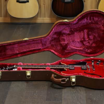 Minty! 2022 Gibson ES-335 Semi-Hollow Electric Guitar Cherry Gloss + OHSC image 22