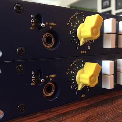 Chandler Limited Germanium Preamp DI Pair w/ PSU