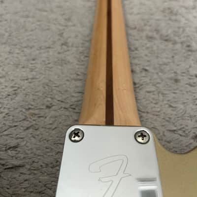 Fender Chris Shiflett Telecaster Deluxe 2016 MIM Shoreline Gold Tele Guitar image 10