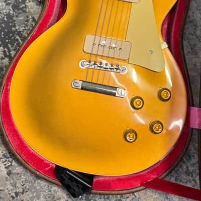 Gibson Custom 1956 Les Paul Goldtop Reissue - Double Gold, VOS image 3