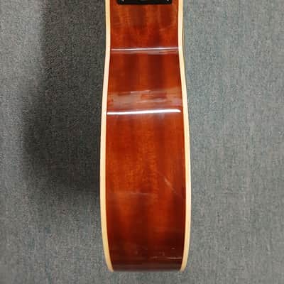 Oscar Schmidt OB100-N Acoustic/Electric Bass - Natural image 9