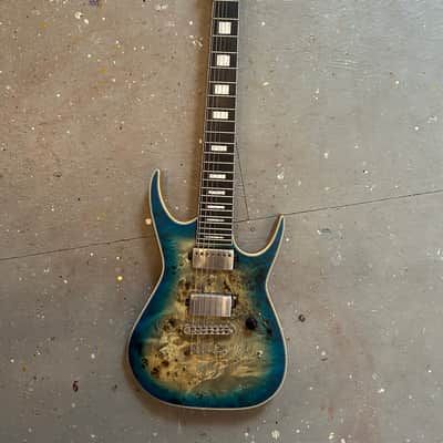 Dean Exile Select 7-String Turquoise Burst image 1