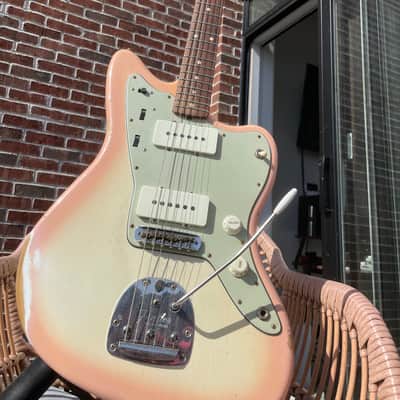 Custom Shop Jazzmaster Shell pink/olympic white Chicago special image 14