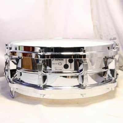 SONOR D-500 Phonic Ferromanganese 14x5 Snare Drum with Original Case (Ferromanganese Steel) (05/07) image 1