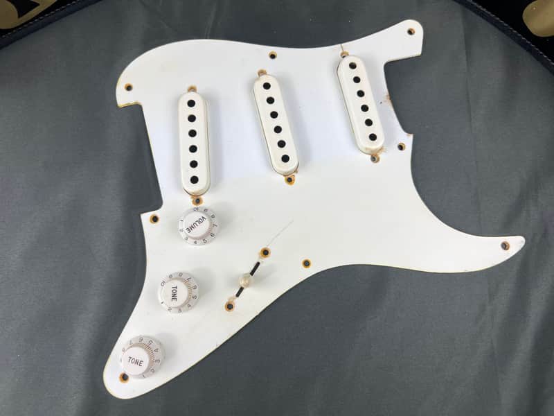 General Vintage Tone 1955 / 1957 “ Polystyrene “ Pickguard For Stratocaster®️ Pre CBS  GVT®️ Hips image 1