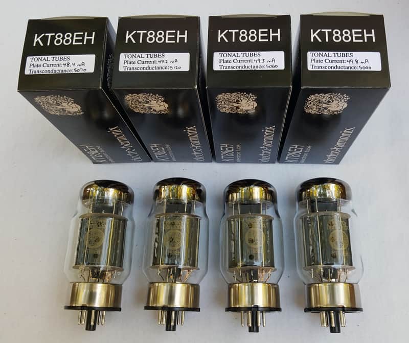 New 4x Electro Harmonix KT88 | Matched Quad / Quartet / Four Tubes | Free Ship image 1