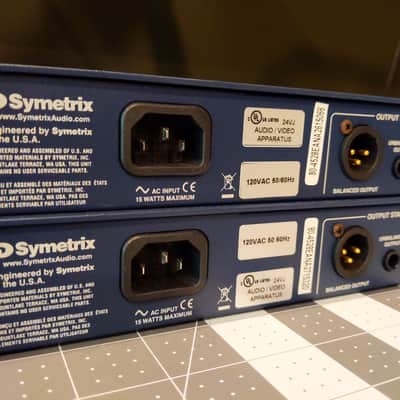 PAIR Symetrix 528E Voice Processor Channel Strip Mic Pre Compressor Gate Parametric EQ image 6