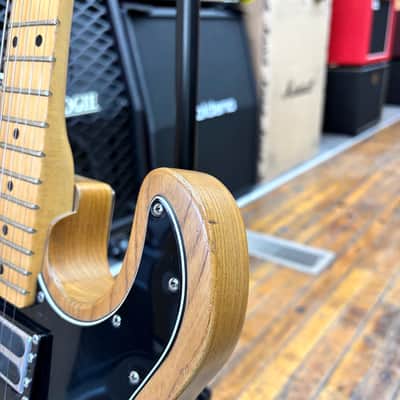 Peavey USA T-60 Solid Body Electric Guitar 1980 Natural Ash image 10