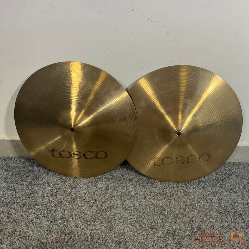 Tosco B20 14” Hihat Cymbals (968-1213 g) image 1