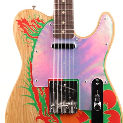 Fender Jimmy Page Telecaster Natural Graphic Finish image 5