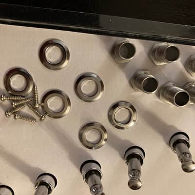 Kluson KCD-3805CL Revolution 6-in-Line Vintage Tuners 2010s - Chrome image 6